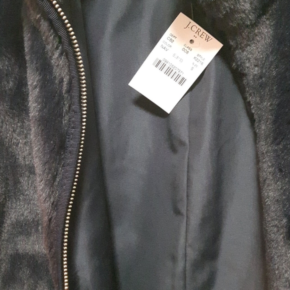 NWT Jcrew faux fur vest - Picture 5 of 5